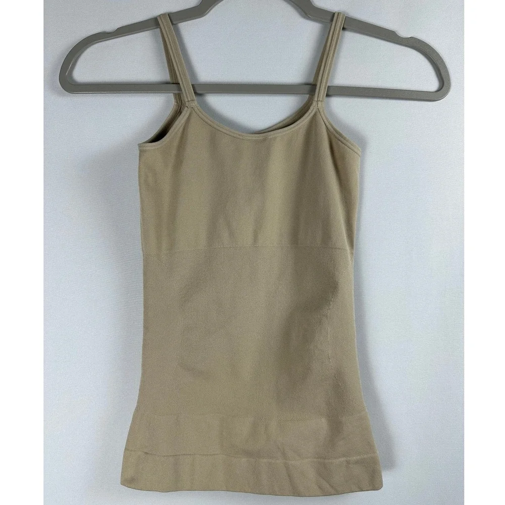 Curveez Incredibly Shaping Cami Top Small Nude Seamless Compression Body Shaper
